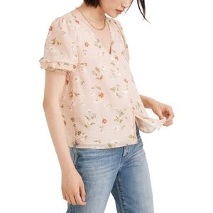 SIMILAR TO: MADEWELL Pembroke Seaside Floral Top Medium